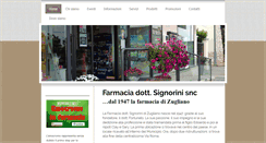 Desktop Screenshot of farmaciasignorini.com