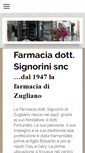 Mobile Screenshot of farmaciasignorini.com
